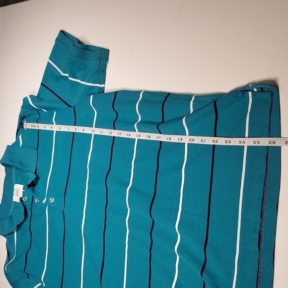 Berkley Jensen Striped Polo L - Picture 5 of 9